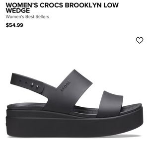 Crocs Brooklyn Low Wedge!